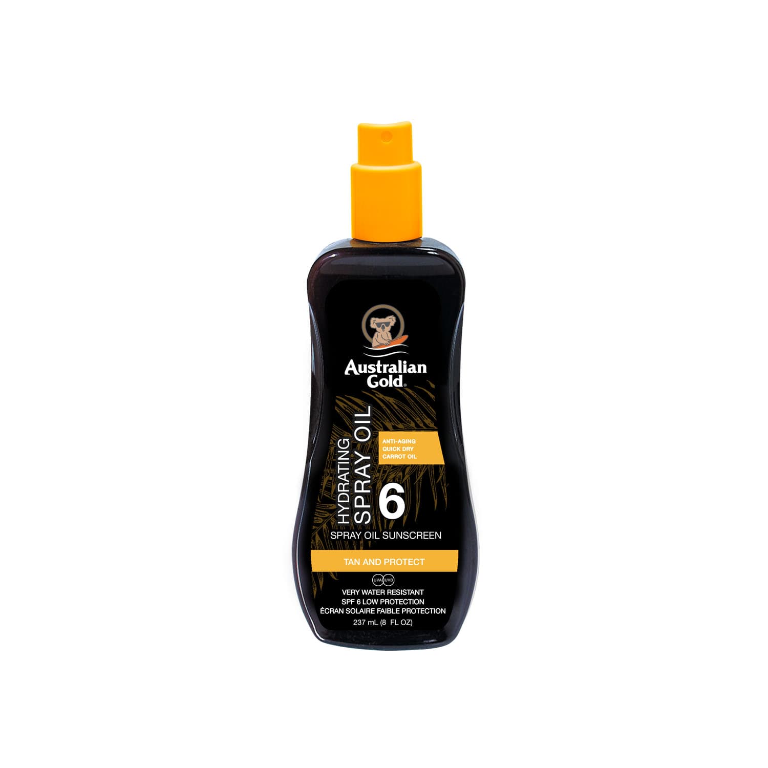Spf 6 Spray Oil con Olio di Carota