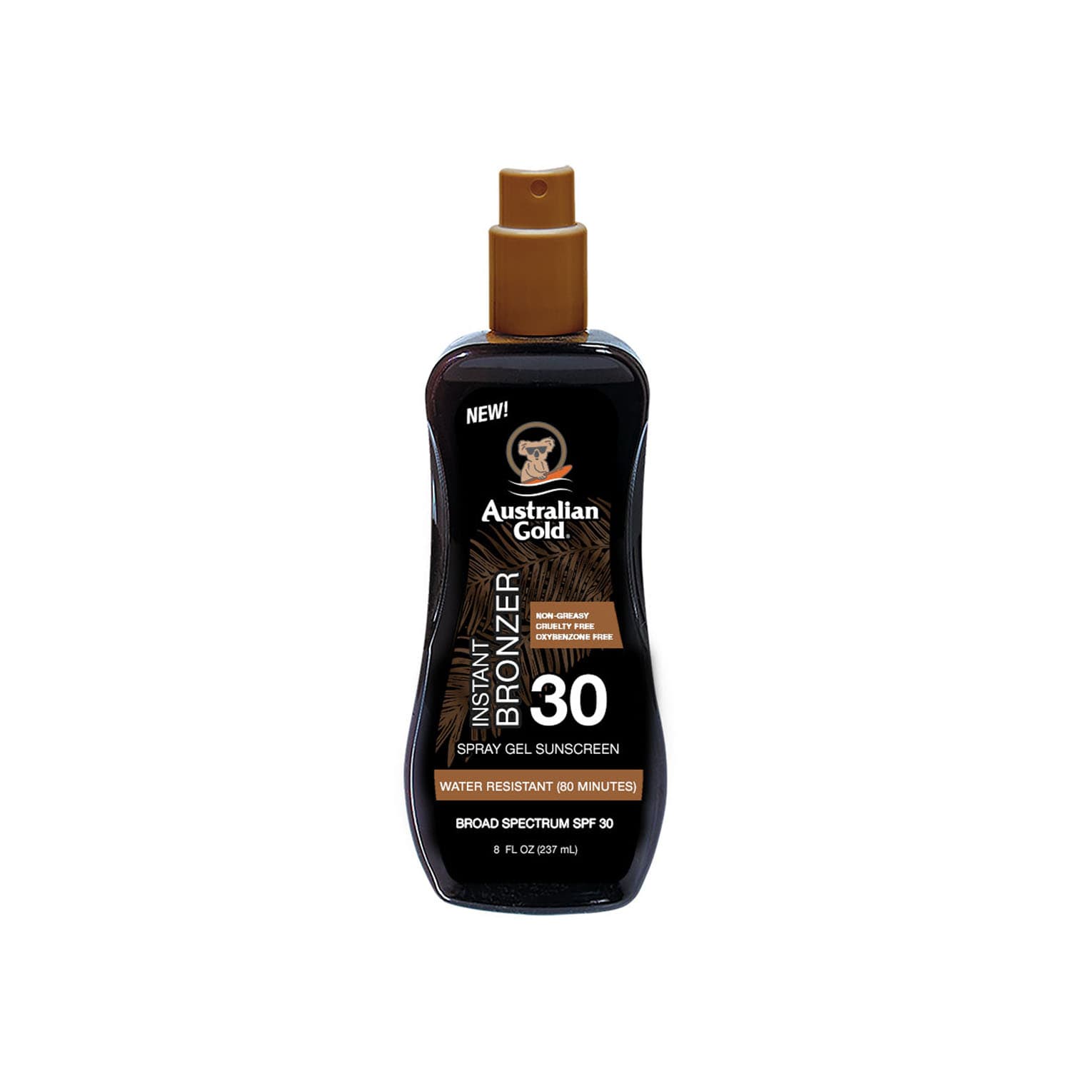 Spf 30 Spray Gel con Effetto Bronze